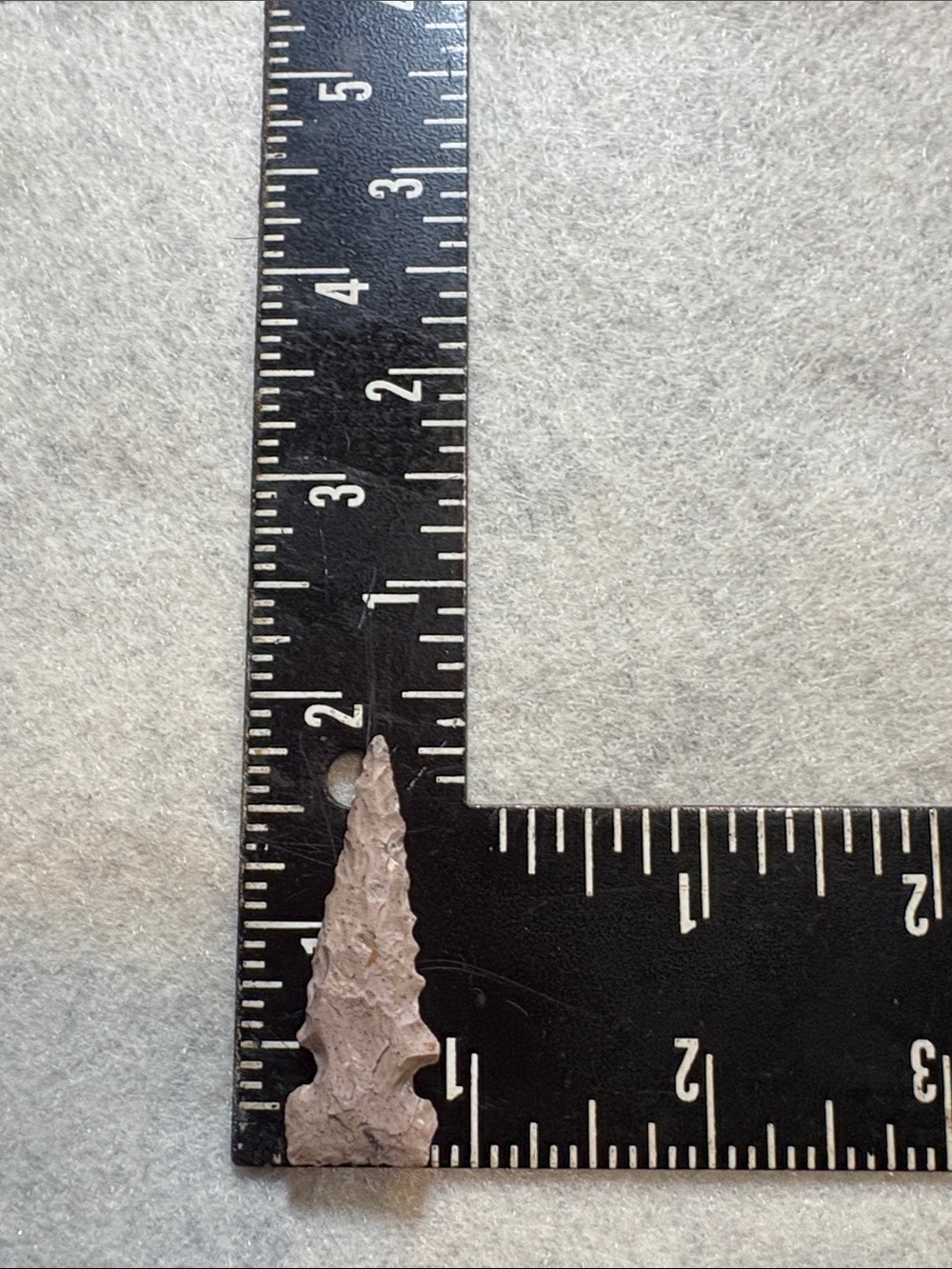 Serrated Point Arrowhead Nocona Texas. 
In our family since early 1960’s